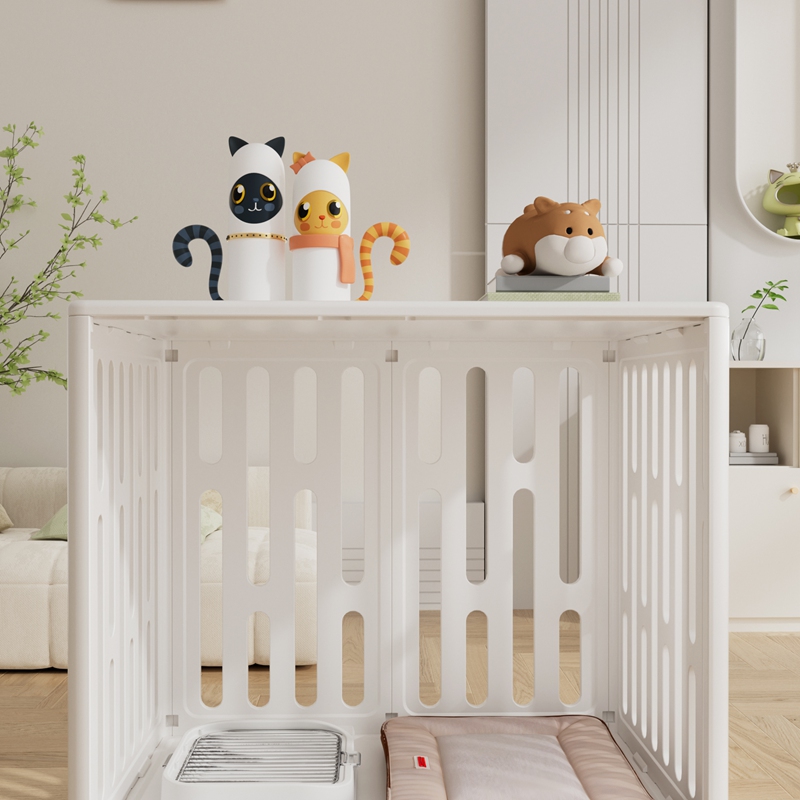 TL-4 Medium Transparent Pet Crate